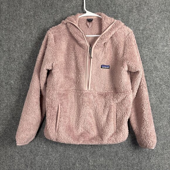 Patagonia Tops - Patagonia Los Gatos Hooded Pullover Sz S dusty Pink Cozy Fleece Outdoors Granola